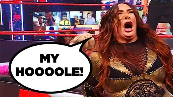 Nia Jax Screaming "My Hole!" meme template - Nia Jax My Hole