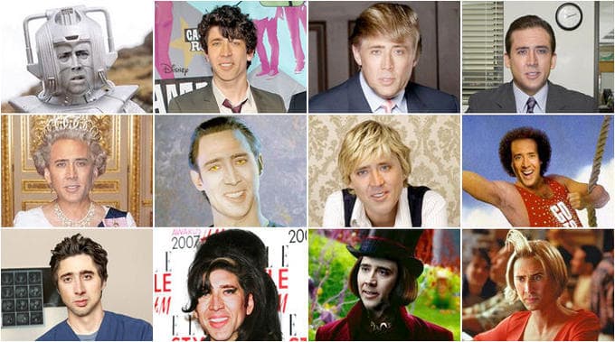 Nic Cage as Everyone meme template - Nic Cage as Everyone