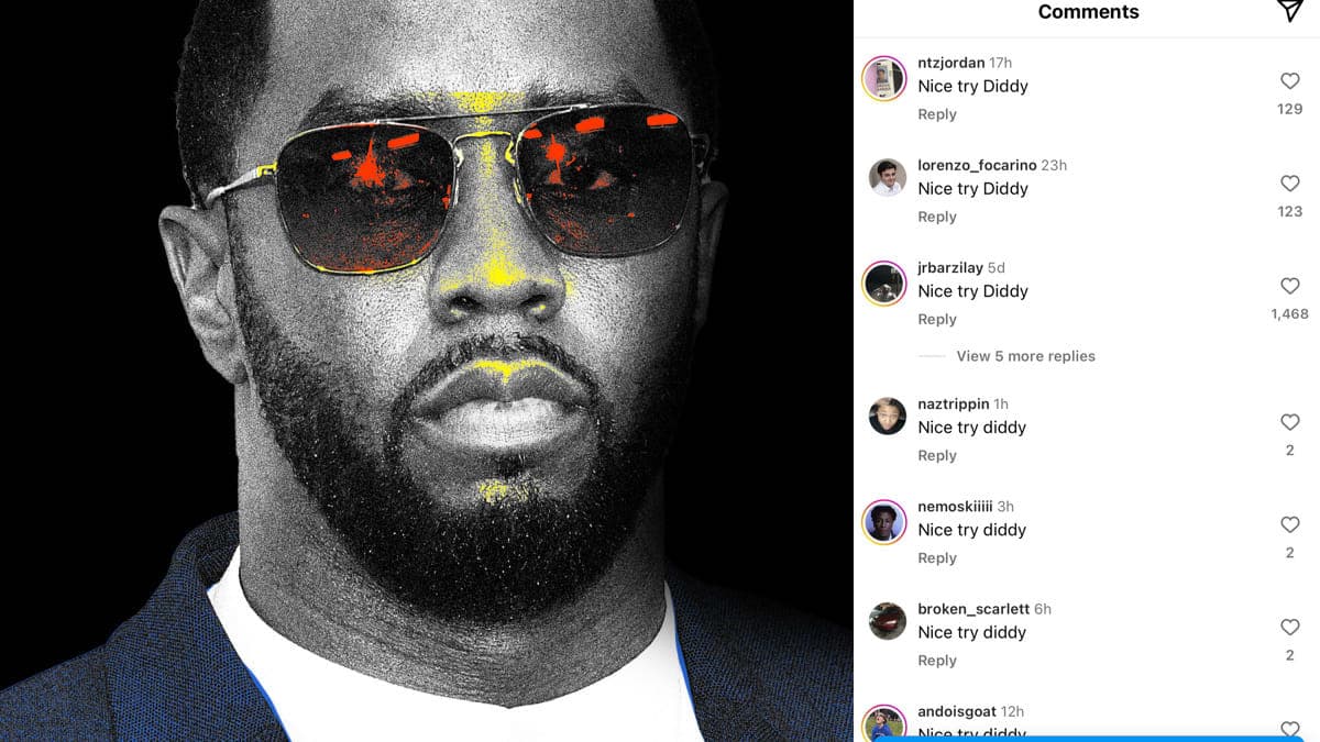 Nice Try Diddy meme template - Nice Try Diddy