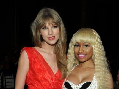 Nicki Minaj and Taylor Swift Feud meme template - Nicki Minaj Taylor Swift