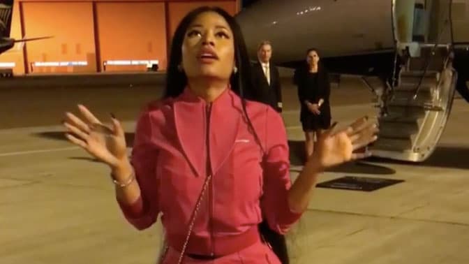 Nicki Minaj Prague Challenge meme template - Nicki Minaj Prague Challenge