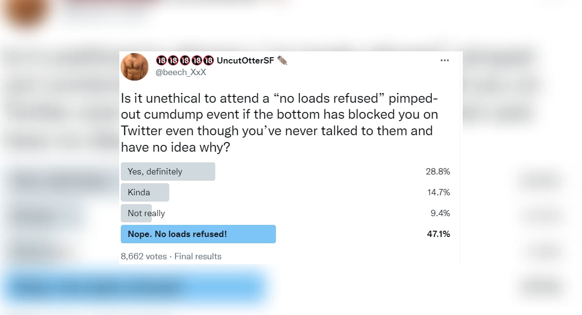 No Loads Refused Pimped-Out Cumdump Event meme template - No Loads Refused