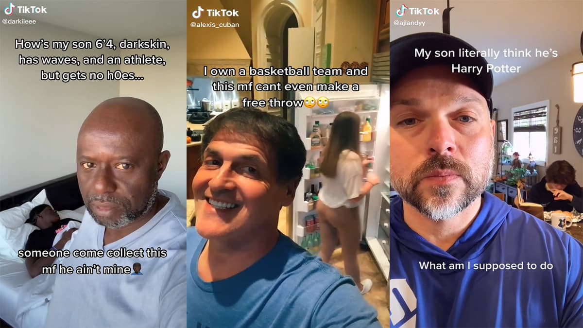 No No No Trend / Parents Roasting Teens On TikTok meme template - No No No