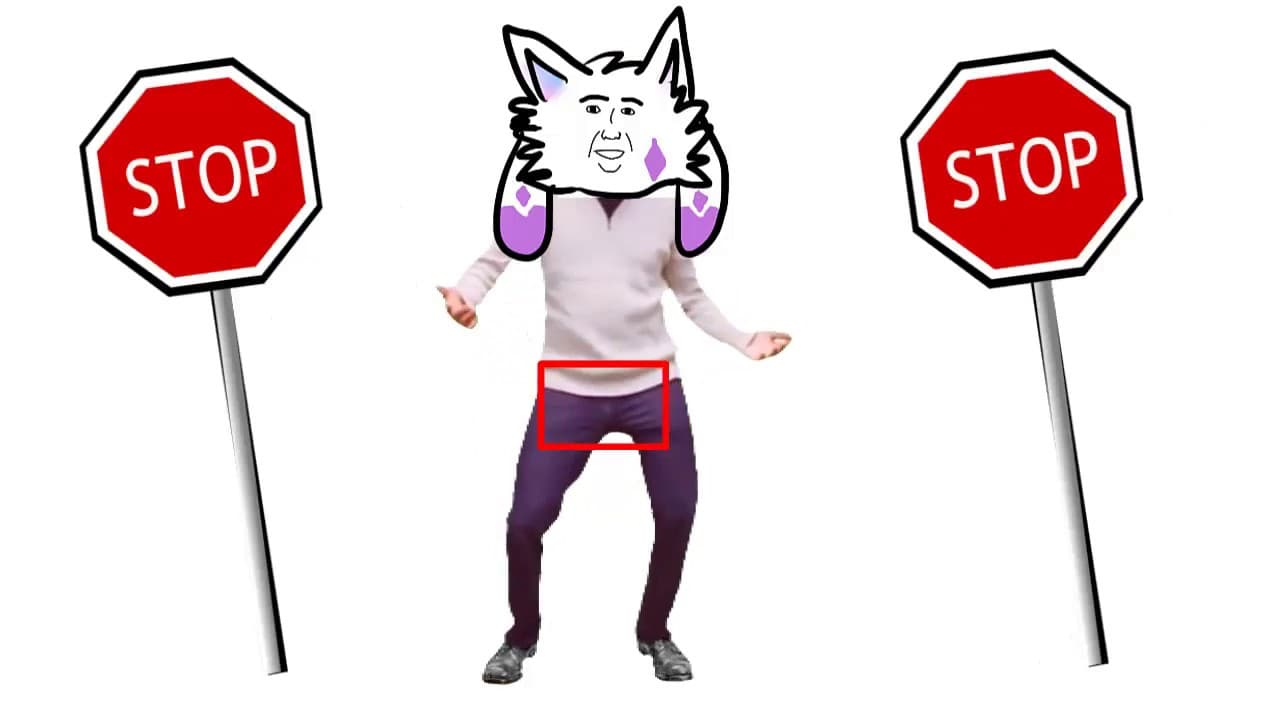 No No Square Song meme template - No No Square Song