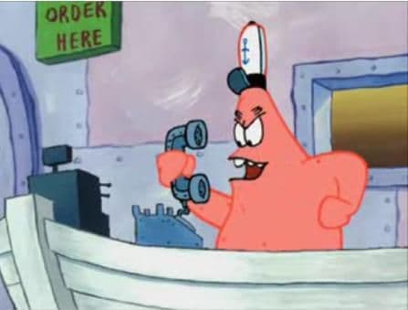 No, This Is Patrick meme template - No This Is Patrick Maker