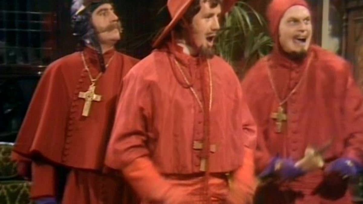 Nobody Expects The Spanish Inquisition meme template - Nobody Expects The Spanish Inquisition