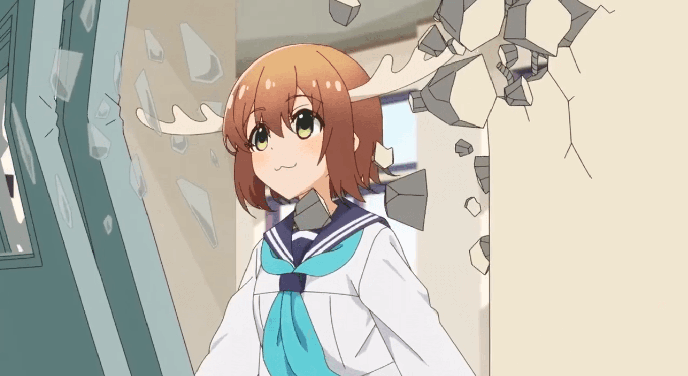 Noko Shikanoko Entering a Classroom meme template - Noko Shikanoko