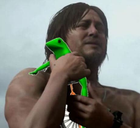 Norman Reedus Holding Things meme template - Norman Reedus Holding Things