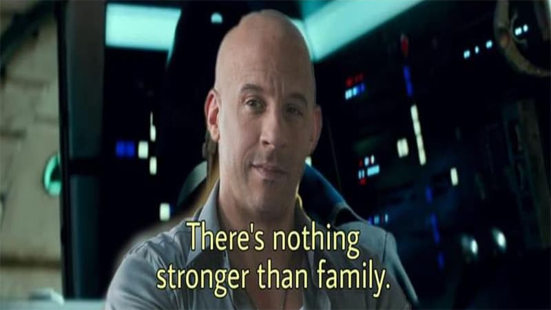 Nothing Stronger Than Family meme template - Nothing Stronger Than Family