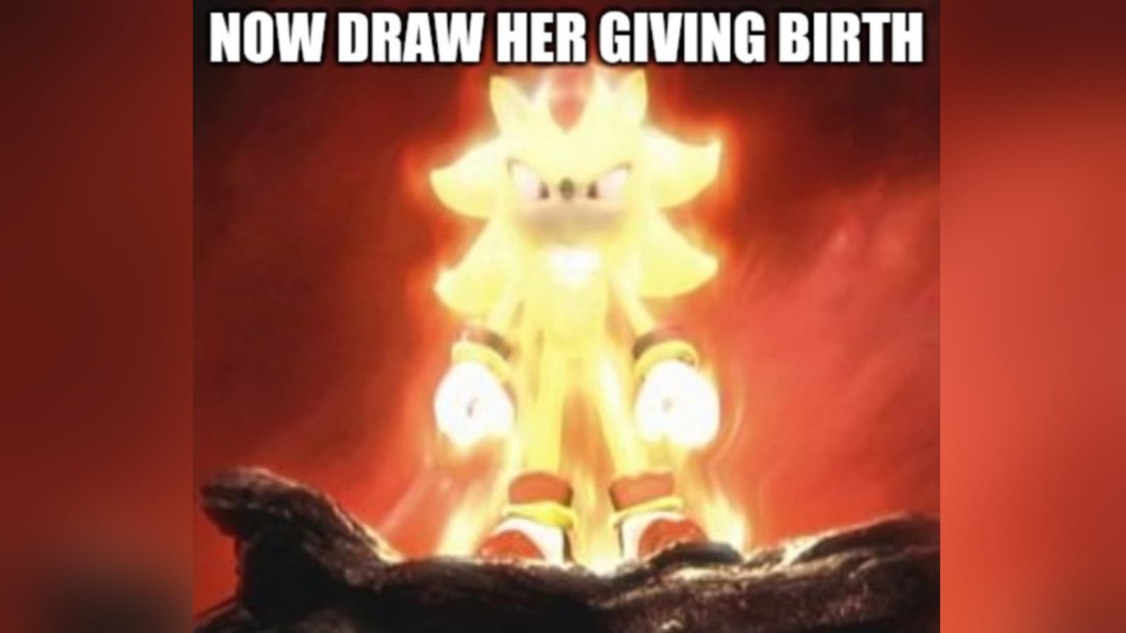 Now Draw Her Giving Birth meme template - Now Draw Her Giving Birth