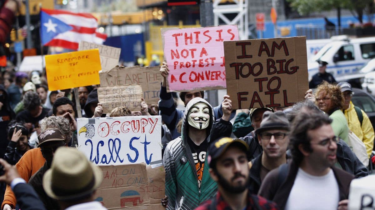 Occupy Wall Street meme template - Occupy Wall Street Maker
