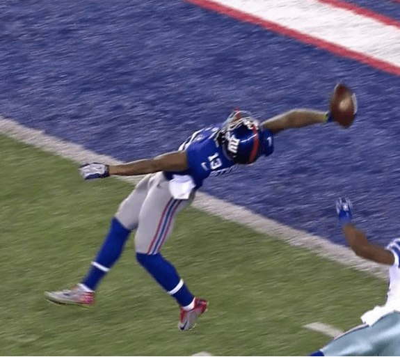 Odell Beckham Jr's Catch meme template - Odell Beckham Jr Catch