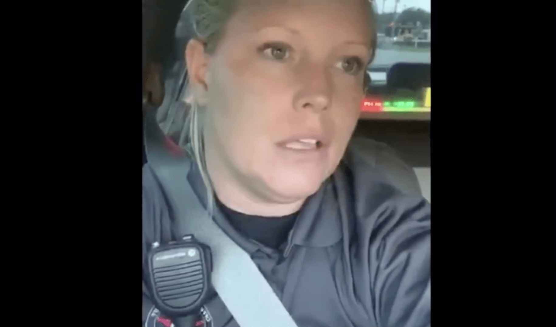 "Officer Karen" McMuffin Meltdown meme template - Officer Karen McMuffin