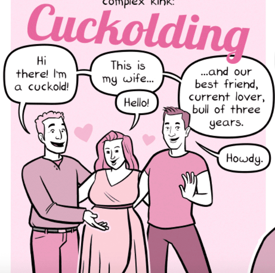 Oh Joy Sex Toy's "Cuck" Comic meme template - Oh Joy Sex Toy
