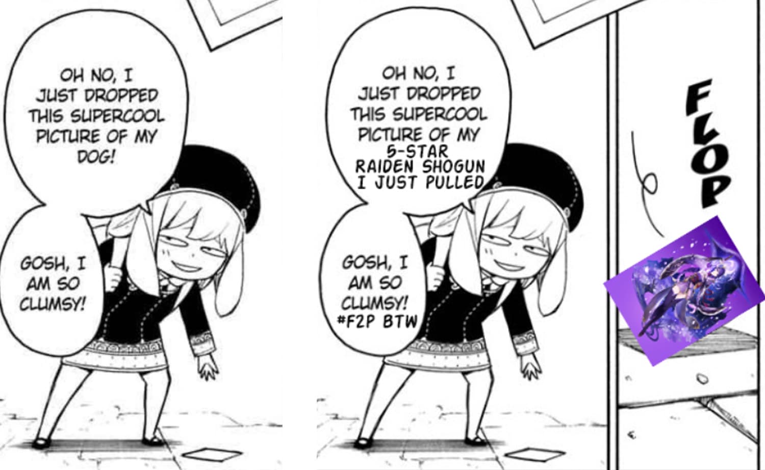 Oh No, I Just Dropped This Supercool Picture Of My Dog meme template - Oh No I Just Dropped This