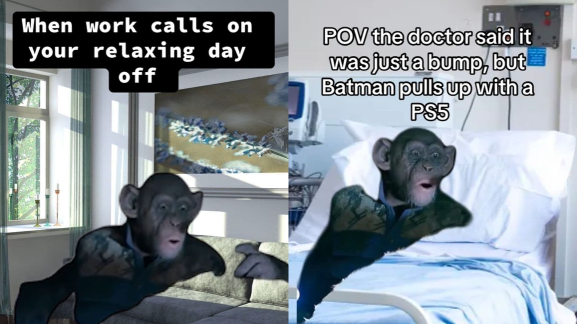 Oh No Monkey / Planet of the Apes' "Oh No!" Monkey meme template - Oh No Monkey