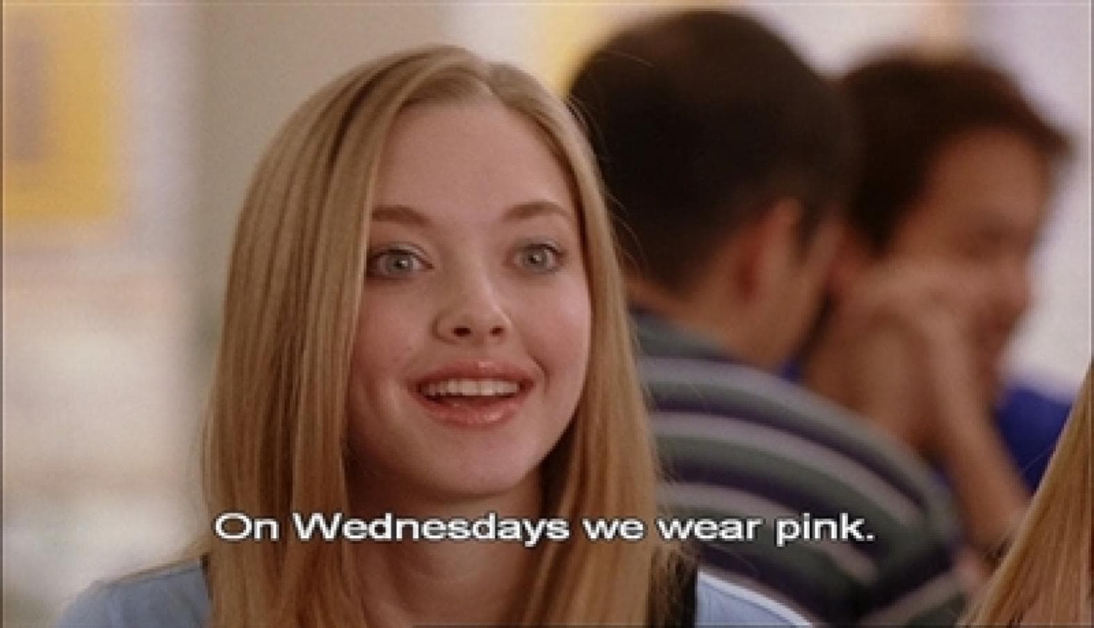 On Wednesdays We Wear Pink meme template - On Wednesdays We Wear Pink