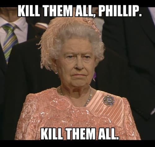 One Is Not Amused meme template - One Is Not Amused