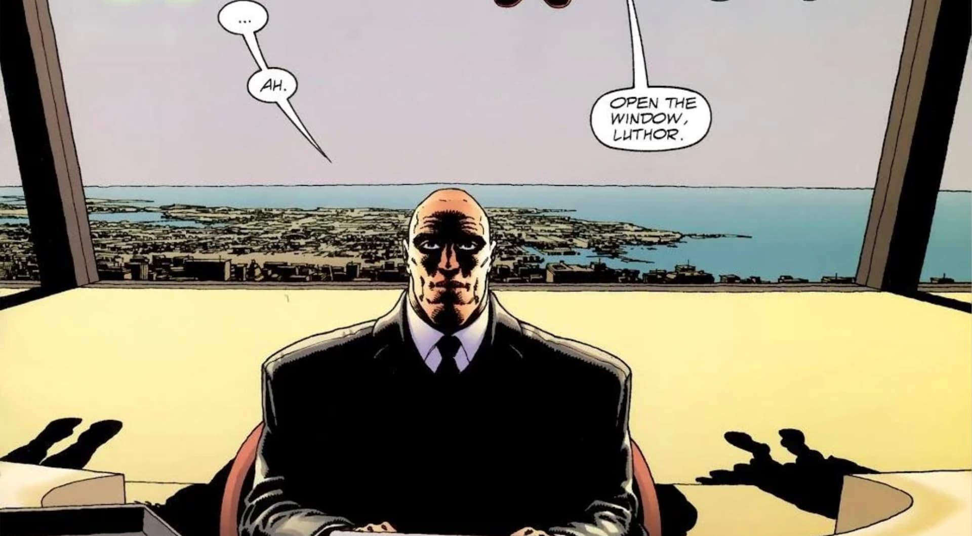 Open The Window, Luthor meme template - Open The Window Luthor