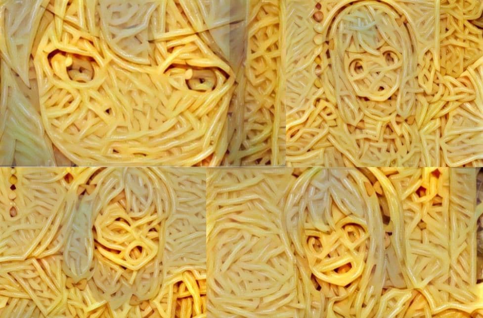 Ostagram Spaghetti Mashups meme template - Ostagram Spaghetti