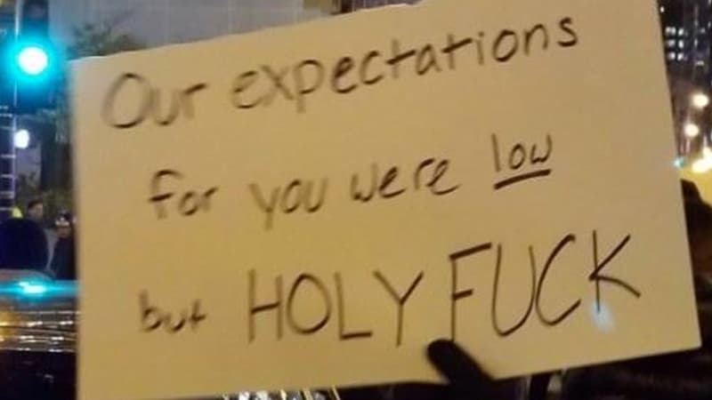 Our Expectations for You Were Low But Holy Fuck meme template - Our Expectations For You Were Low