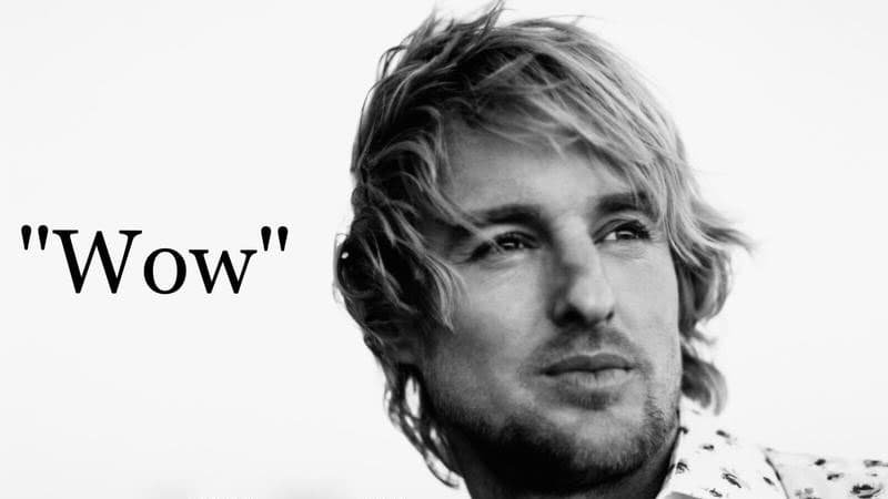 Owen Wilson's "Wow" meme template - Owen Wilson Wow