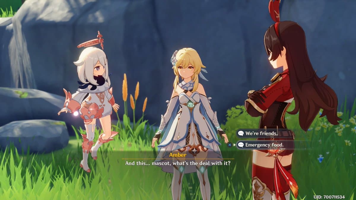 Paimon Emergency Food meme template - Paimon Emergency Food