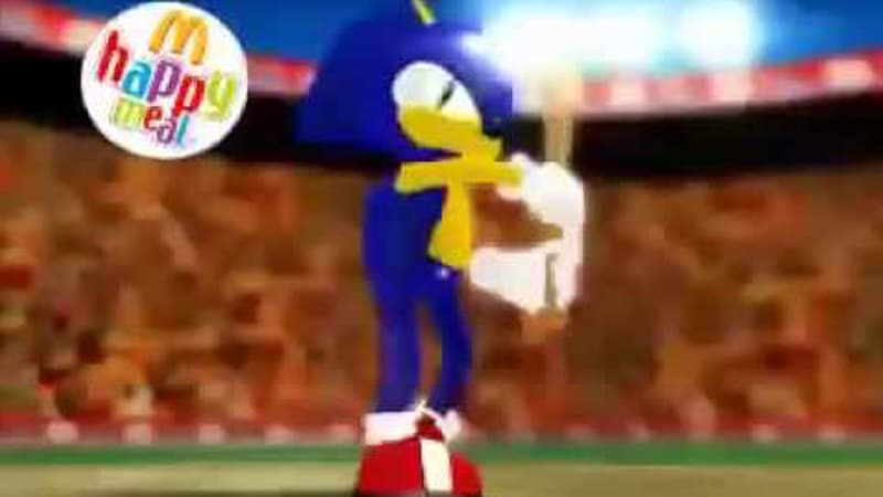 Pakistani McDonald's "Sonic the Hedgehog" Happy Meal Commercials meme template - Pakistani McDonald's Sonic