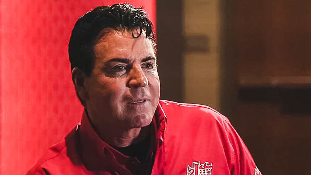 Papa John's "Day Of Reckoning" Interview meme template - Papa John Day of Reckoning