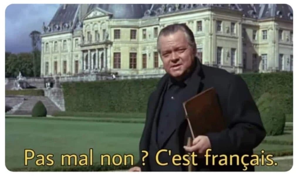 Pas mal, non? C'est français. meme template - Pas mal non c'est français meme generator