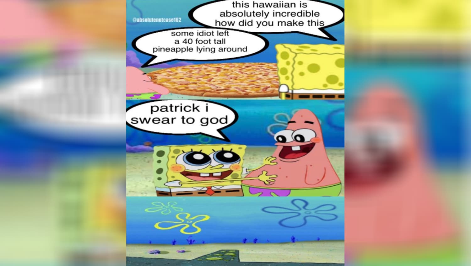 Patrick I Swear To God meme template - Patrick I Swear To God
