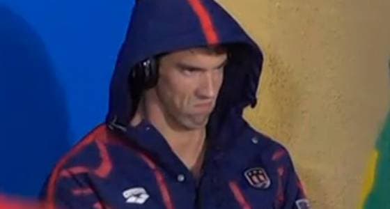 #PhelpsFace / Angry Michael Phelps meme template - Phelps Face