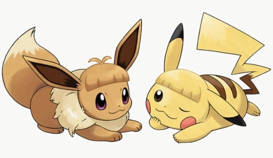 Pikachu and Eevee Haircuts meme template - Pikachu Haircut Maker
