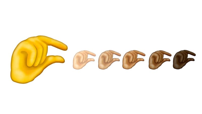 Pinching Hand Emoji meme template - Pinching Hand Emoji