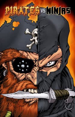 Pirates vs. Ninjas meme template - Pirates vs Ninjas