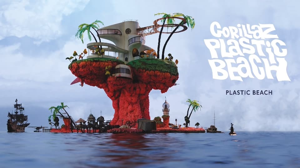 Plastic Beach meme template - Plastic Beach