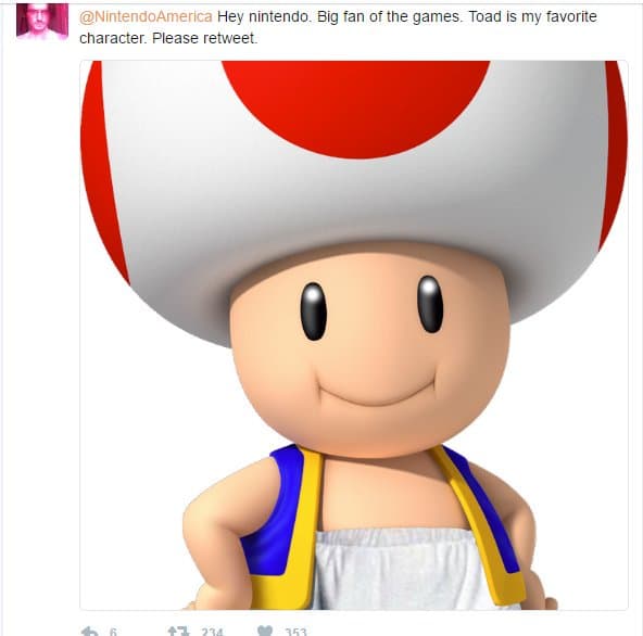 Please Retweet / Diaper Toad meme template - Please Retweet