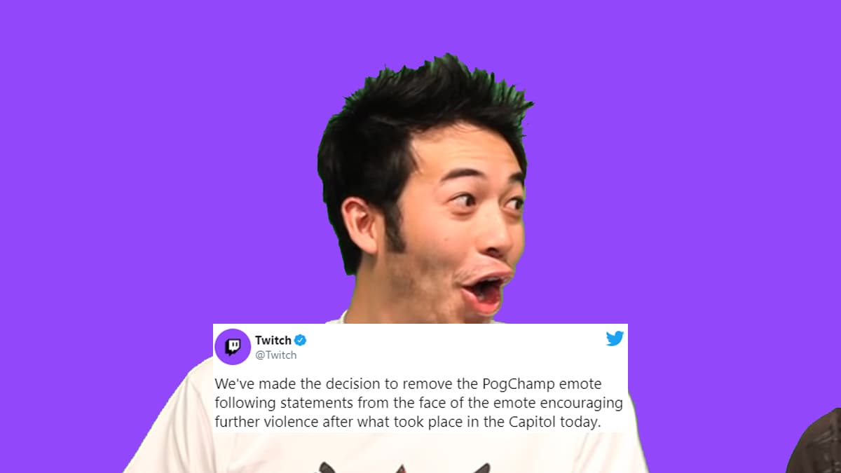 PogChamp Twitch Ban meme template - PogChamp Twitch Ban