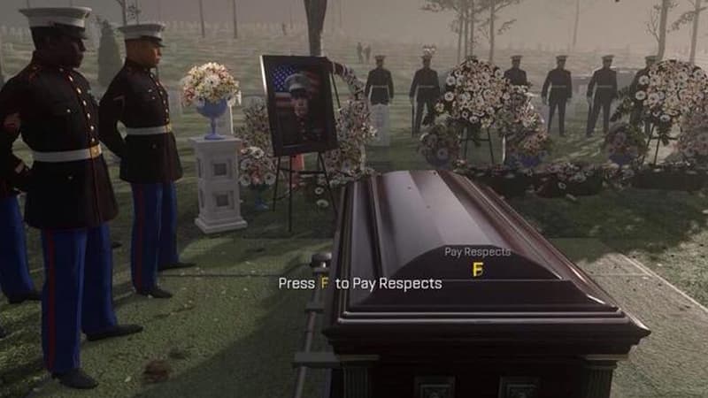 Press F to Pay Respects meme template - Press F to Pay Respects