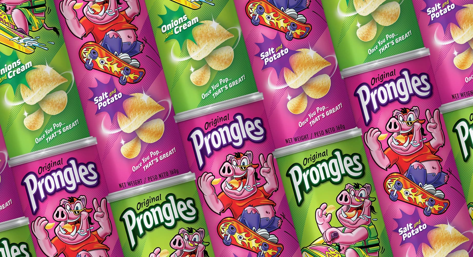 Prongles meme template - Prongles