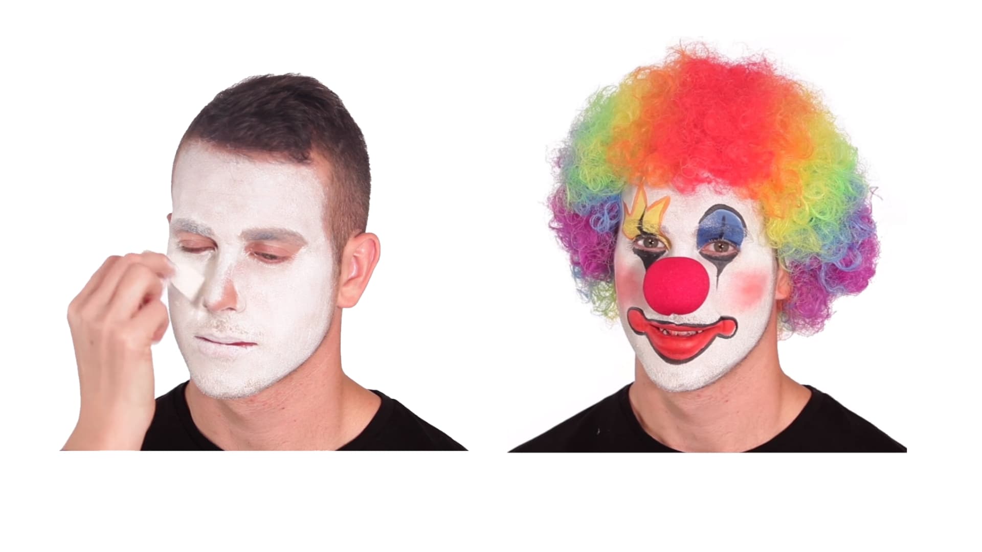 Putting on Clown Makeup meme template - Clown Makeup