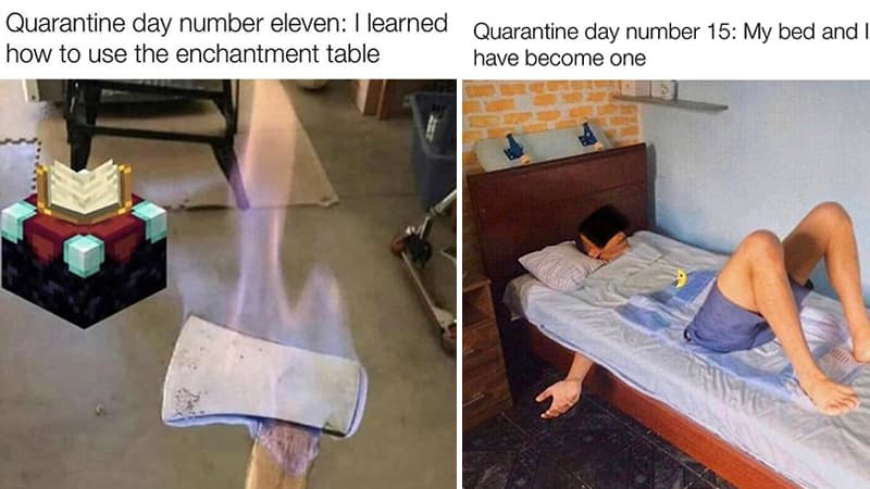 Quarantine Day X meme template - Quarantine Day X