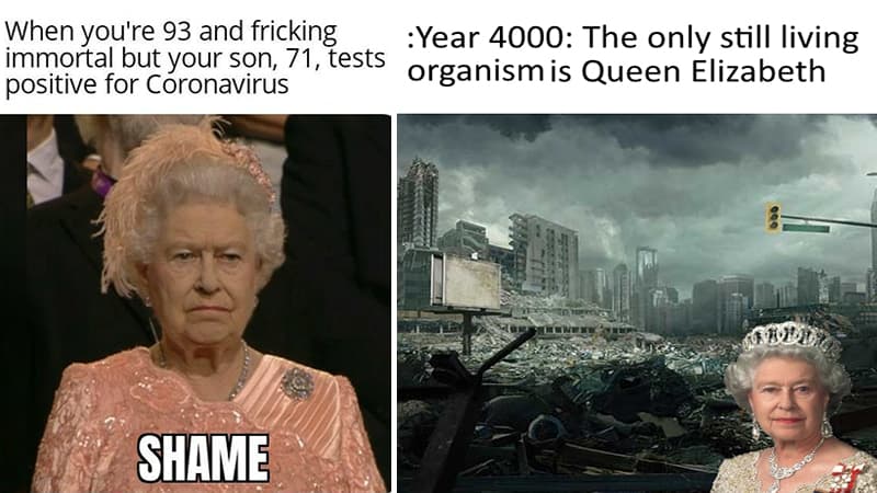 Queen Elizabeth Is Immortal meme template - Queen Elizabeth Immortal