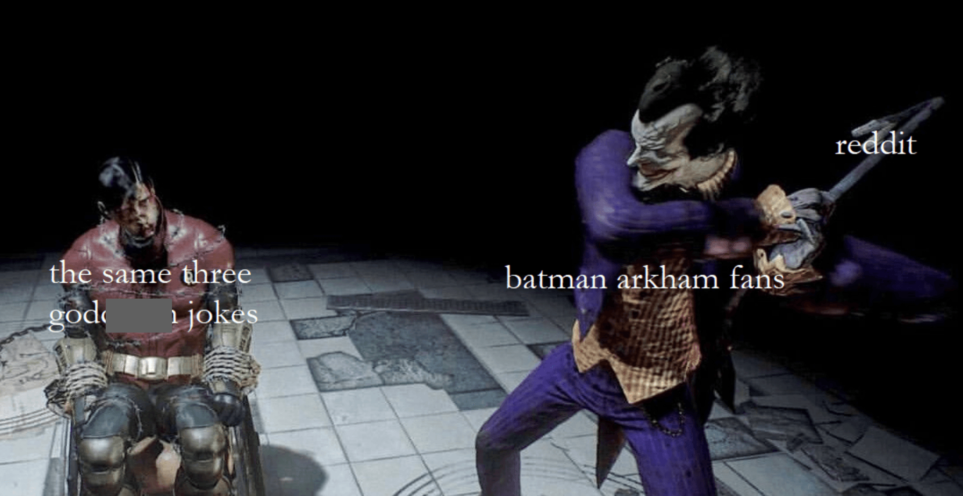 /r/BatmanArkham meme template - Batman Arkham