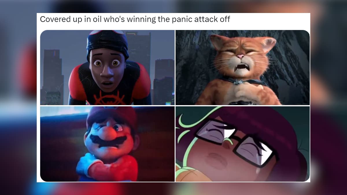 Realistic Depiction of a Panic Attack in Animation meme template - Panic Attack in Animation