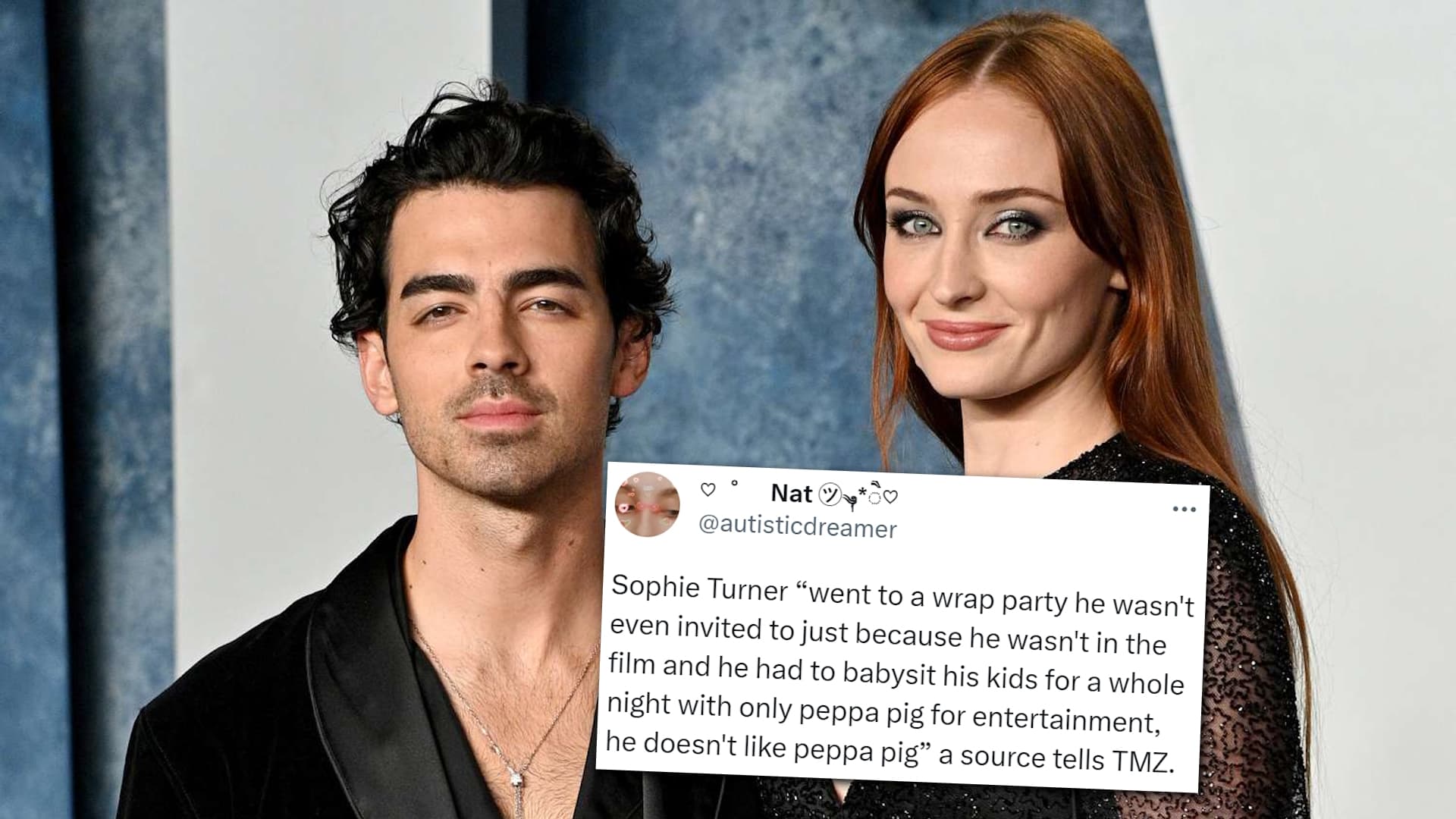 Reason Joe Jonas Filed for Divorce From Sophie Turner meme template - Joe Jonas Sophie Turner Divorce