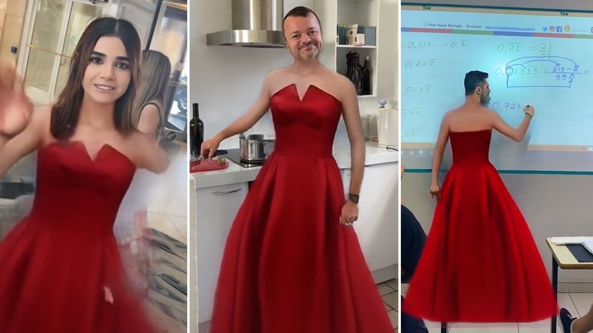 Red Dress Filter meme template - Red Dress Filter