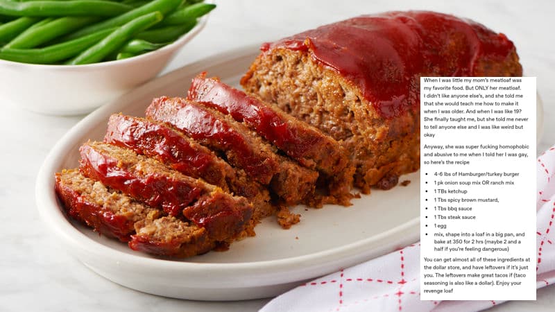 Revenge Meatloaf meme template - Revenge Meatloaf Maker