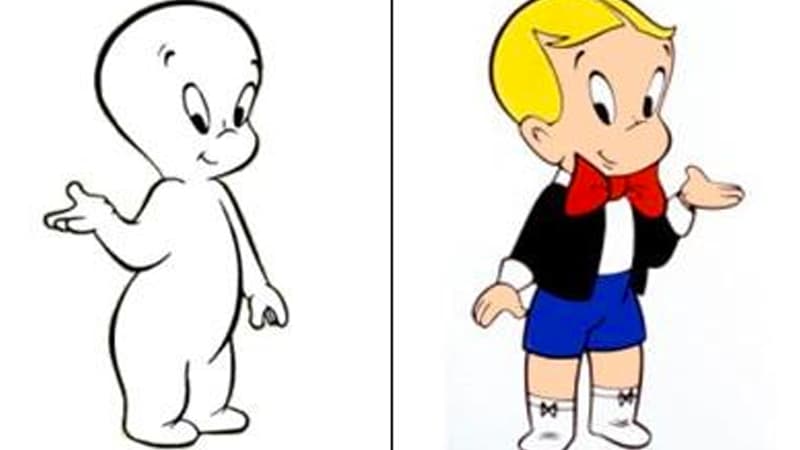 Richie Rich Is Casper meme template - Richie Rich Is Casper