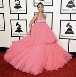 Rihanna's Grammy Dress meme template - Rihanna Grammy Dress